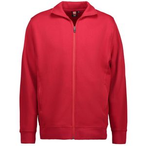 Pro Wear ID 0622 Men Cardigan Sweatshirt Red