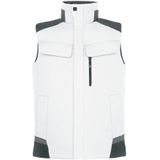 FHB Hauke Werkvest Wit-Antraciet maat XS