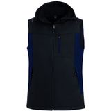 FHB Justus Softshell-Gilet Marineblauw-Zwart