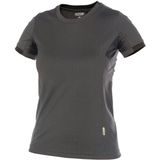 Dassy Nexus Women T-shirt voor dames Antracietgrijs/Zwart