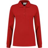 Santino Lexington Ladies Poloshirt True Red maat XS