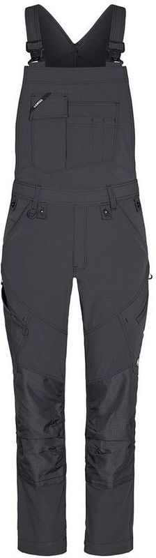 F. Engel 3369 X-treme Stretch Bib Overall Anthracite maat 64