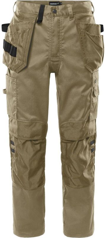 Fristads - Werkbroek 241 GS25 - Khaki - Gerecycled Polyester en Katoen - Mechanische Stretch