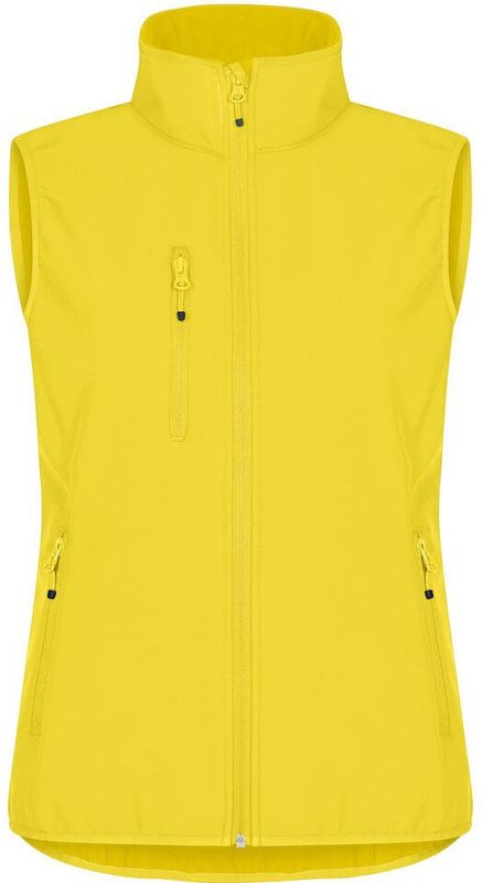 Clique - Classic Softshell Vest - Lemon - Dames