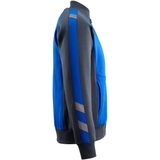 Mascot Unique Sweatshirt met rits 50565-963 - korenblauw/donkermarine