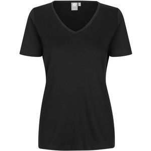 Pro Wear by Id 0506 Interlock T-shirt V-neck women Black