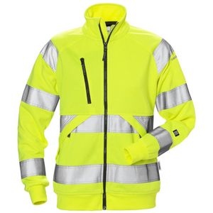 Fristads High vis sweatjack dames klasse 3 7427 SHV Hi-Vis geel