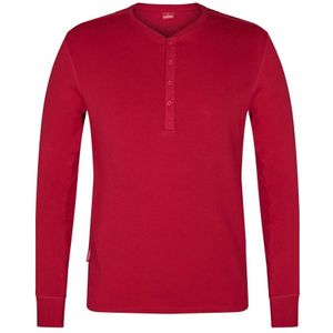 F. Engel 9257 Grandad LS T-Shirt Red