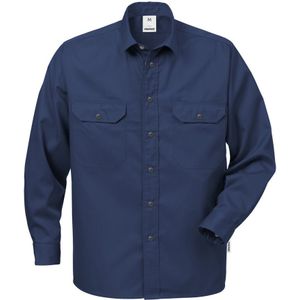 Fristads Katoenen overhemd 720 BKS Donker marineblauw
