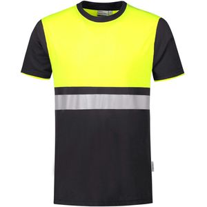 Santino Hannover T-shirt Graphite / Fluor Yellow