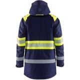 Blåkläder 4485-1977 Winterparka High Vis Marine/High Vis Geel