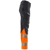 Mascot - 19178-511 - Werkbroek - Donkermarine/Hi-Vis Oranje - Waterafstotend, Ergonomisch, CORDURA® Kniezakken