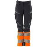 Mascot - 19178-511 - Werkbroek - Donkermarine/Hi-Vis Oranje - Waterafstotend, Ergonomisch, CORDURA® Kniezakken