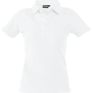 Dassy Leon Women Polo voor dames Wit maat L