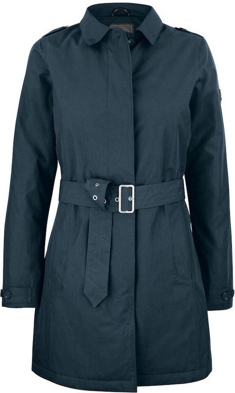 Cutter & Buck - Bellevue Jacket - Dames Trenchcoat - Lichtgewicht - Waterdicht