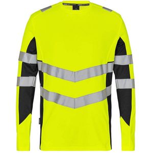 F. Engel 9545 Safety T-Shirt LS Yellow/Black