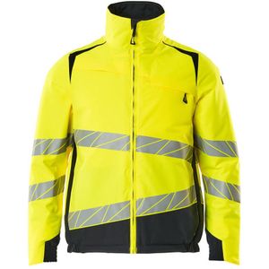 Mascot 19435-231 Winterjas Hi-Vis Geel/Donkermarine maat XL