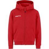 Craft - Community 2.0 Logo FZ Hoodie - Kinderen - Bright Red
