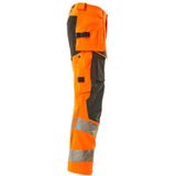 Mascot Accelerate Safe Broek met spijkerzakken 19031-711 - hi-vis oranje/donkerantraciet