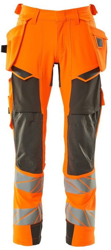 Mascot Accelerate Safe Broek met spijkerzakken 19031-711 - hi-vis oranje/donkerantraciet