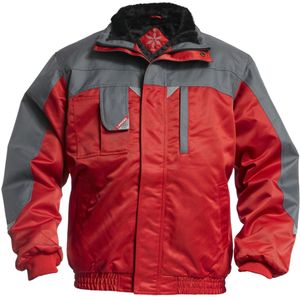 F. Engel 1970-9120 Enterprise Pilot Jacket Red/Grey maat 5XL