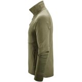 Snickers 8023 Polartec® Power Stretch® Jack Khakigroen maat 3XL