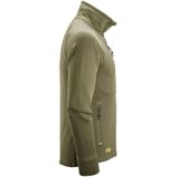 Snickers - 8023 - Polartec® Power Stretch® Jack - Khakigroen - Tussenjack