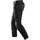 Snickers 6201 AllroundWork Werkbroek met holsterzakken Zwart maat 160