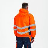 Engel - Safety Pilot Jack - Hi-vis Orange / Blue Ink - Werkjack - Water- en Winddicht