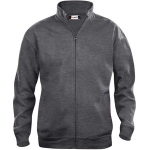 Clique Basic Cardigan Junior Kinderen Grijs-Melange maat 90-100