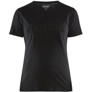 Blåkläder 3431-1042 Dames T-shirt 3D Zwart maat S