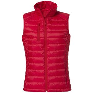 Clique Hudson Vest Ladies Rood maat L