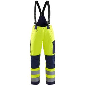 Blåkläder 7885-1977 Dames Winterwerkbroek High Vis High Vis Geel/Marineblauw maat D22