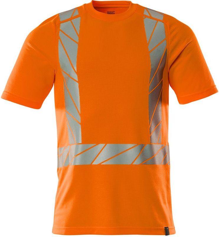 Premium - T-shirt - Fluorescerend - Katoen/Polyester - Reflecterende Details