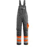 Mascot 15669-860 Amerikaanse overall met kniezakken Donkerantraciet/Hi-Vis Oranje