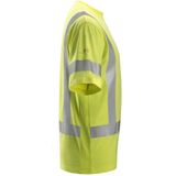 Snickers 2562 ProtecWork T-shirt met Korte Mouwen High-Vis Klasse 3 - High Vis Geel