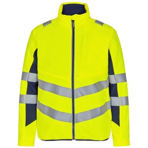 F. Engel 1159 Safety Quilted Inner Jacket Yellow/Blue Ink