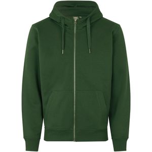 Pro Wear by Id 0638 CORE hoodie met rits Fles groen maat S