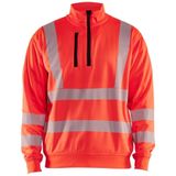 Blåkläder - 3564-2538 - High Vis Sweatshirt - Rood - 100% Polyester - EN ISO 20471 Klasse 3
