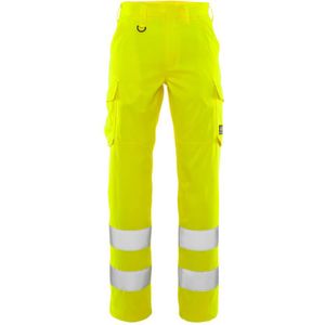 Mascot 20859-236 Broek met dijbeenzakken Hi-Vis Geel maat 82C66