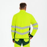 Engel - Safety Fleece Jack - Hi-vis Yellow / Green - 6XL