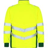 Engel - Safety Fleece Jack - Hi-vis Yellow / Green - 6XL
