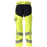 Mascot - 21079-284 - Werkbroek - Hi-Vis Geel/Donkermarine - Met Kniezakken
