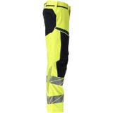 Mascot - 21079-284 - Werkbroek - Hi-Vis Geel/Donkermarine - Met Kniezakken