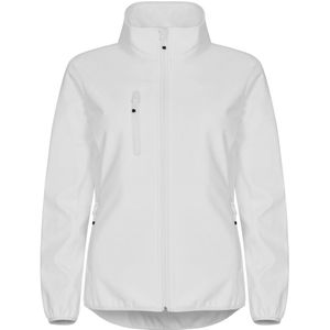 Clique Classic Softshell Jacket Dames Wit