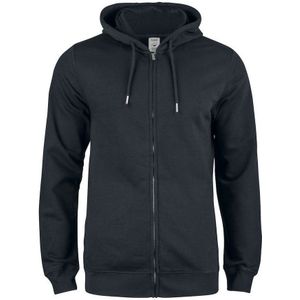 Clique Premium OC Hoody FZ Zwart maat M