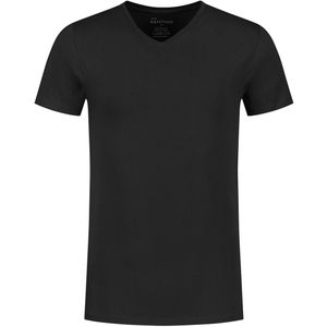 Santino Jazz V-neck T-shirt Black