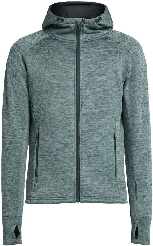 Tenson Txlite Hoodie Zip Men Heren Groen maat M