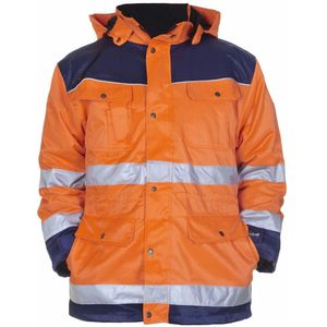 Hydrowear - EN20471 - Parka - Fluor Oranje/Marine