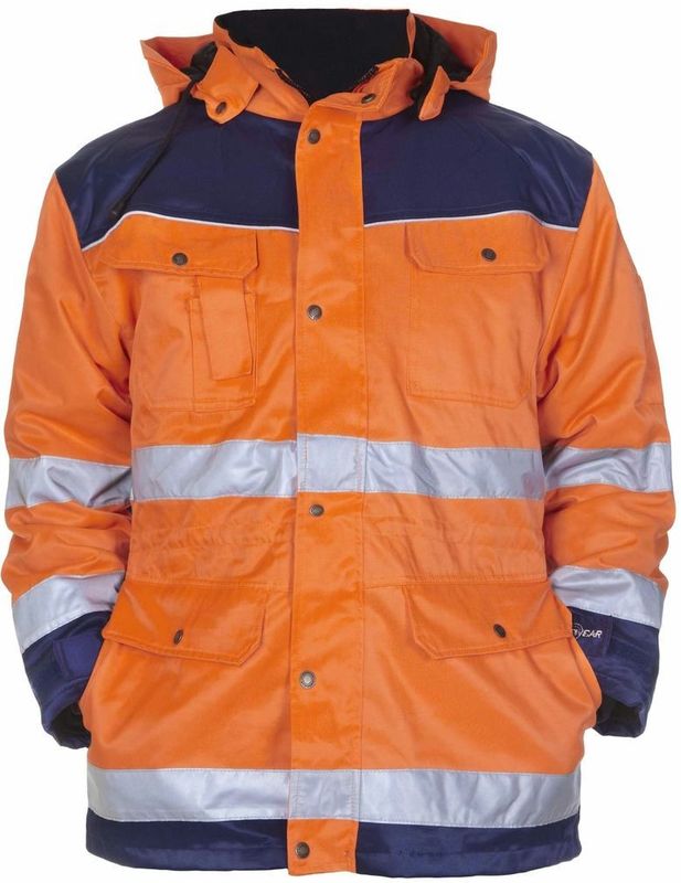 Hydrowear - EN20471 - Parka - Fluor Oranje/Marine